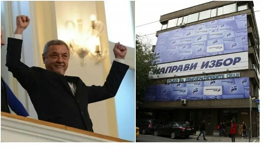Валери Симеонов се нанася в сградата на СДС на ул. Раковски 134