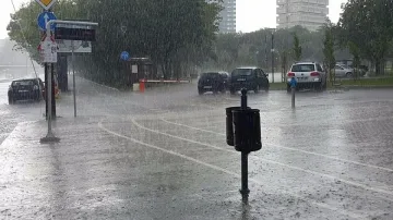 Дъжд, та чак и сняг