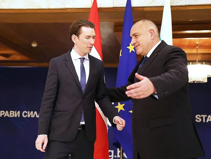 Борисов: Очаквам от Австрия подкрепа за Шенген и за газовия хъб /ОБНОВЕНА/