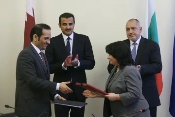 Подписахме меморандум за газова инфраструктура с Катар