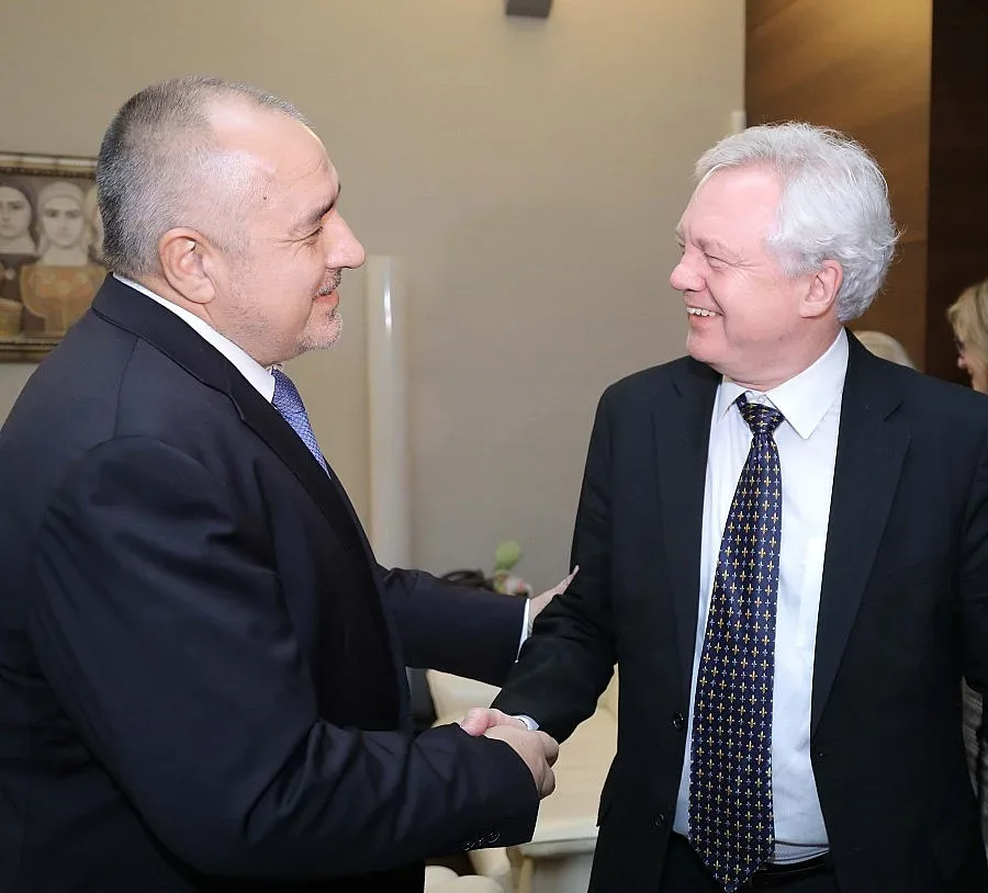 Премиерът на среща с държавния секретар на Великобритания Дейвид Дейвис