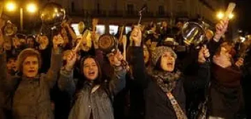 Национална стачка с тенджери и тигани в Испания 