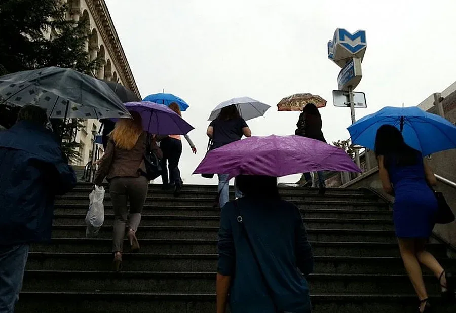 Студ на север, топло на юг