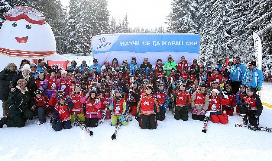 „Научи се да караш ски" стигна до 30 000 деца