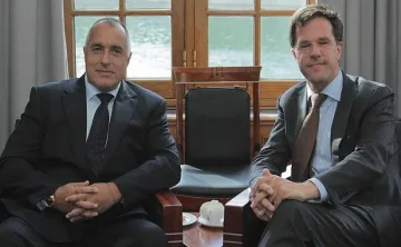 Премиерът Борисов се среща с Марк Рюте, премиер на Нидерландия