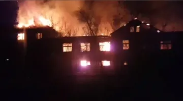 Изгоря танковото поделение в Петрич 