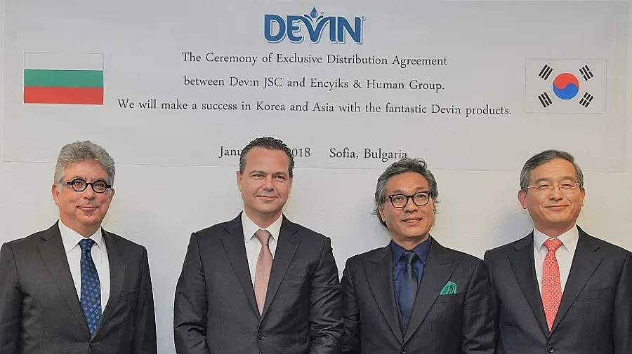 "Девин" ще изнася вода за Южна Корея