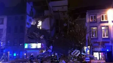 Взрив разруши сграда в Белгия, десетки са ранени