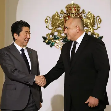 Борисов обеща на Абе съдействие за преговорите ЕС - Япония