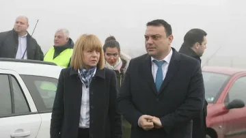 Откриха новия участък от бул. Брюксел към Летище София