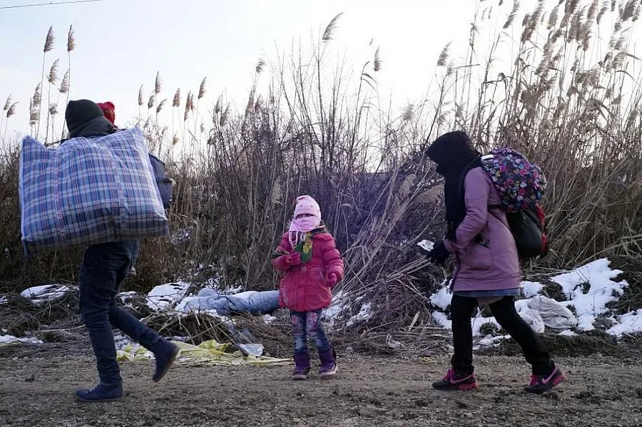 Заловиха над 300 мигранти и бежанци край Одрин