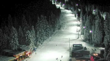 Безплатно каране на нощната писта на Боровец