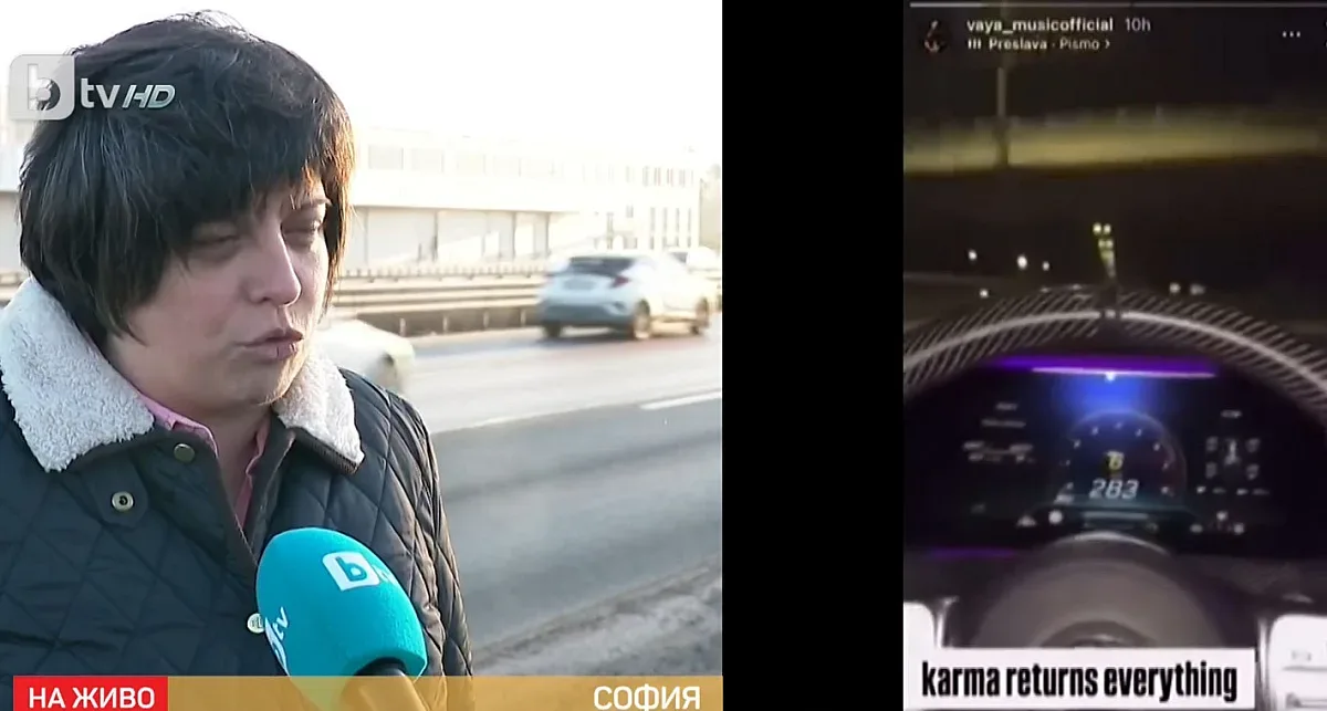 Плашат чалгаджийка с размазване на пътя заради клип с 300 км/ч