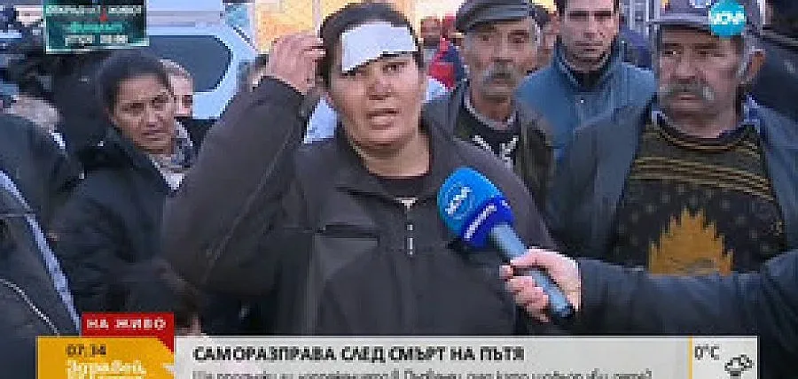 Протест в Първенец след катастрофата със загинало дете