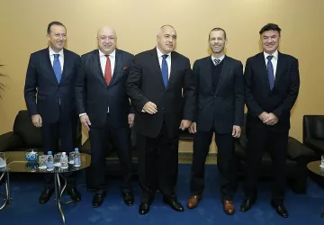 Президентът на УЕФА благодари на Борисов за базата на националите