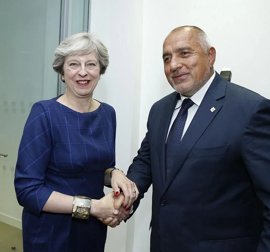 Борисов се среща с Тереза Мей в Лондон
