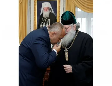 Борисов и патриархът обсъдиха ремонта на "Ал. Невски"
