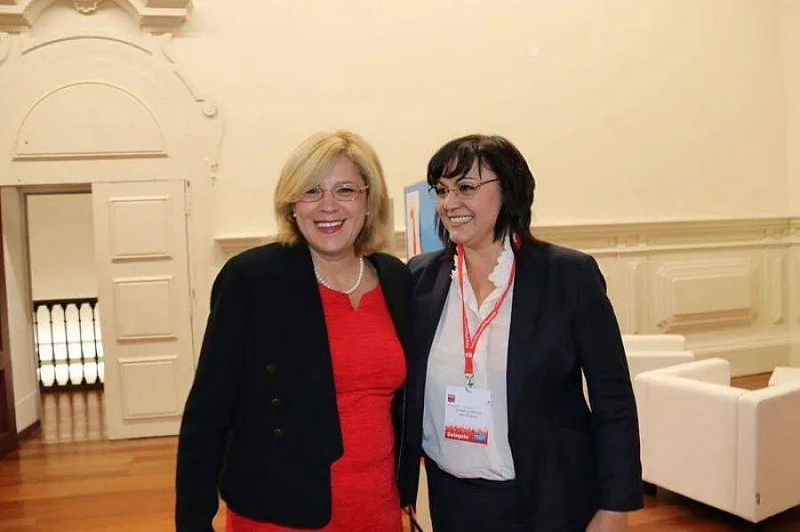 Нинова на среща с еврокомисар Крецу на Съвета на ПЕС