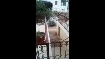 Ураганът "Евридика" вилнее на Пелопонес