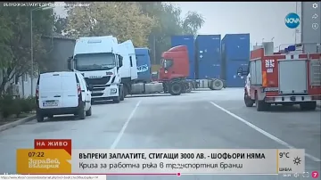 Търсят се 7000 шофьори за до 2000 евро заплата