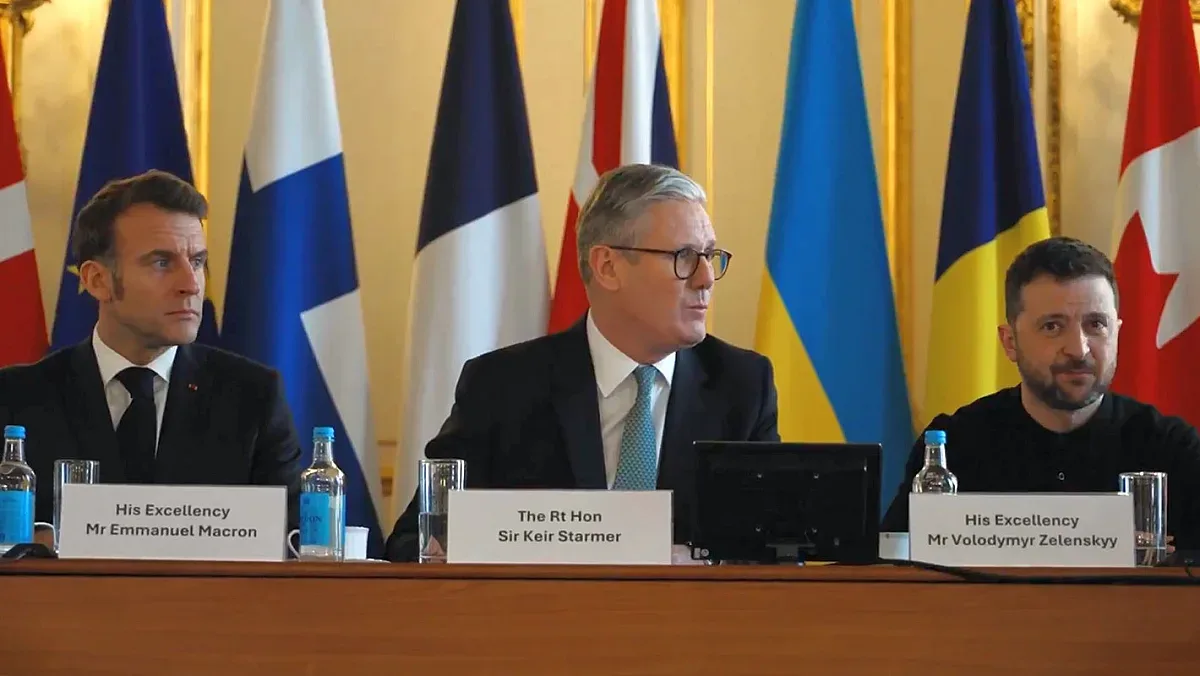 Макрон и Стармър с нова формула за Украйна! Искат спиране на огъня