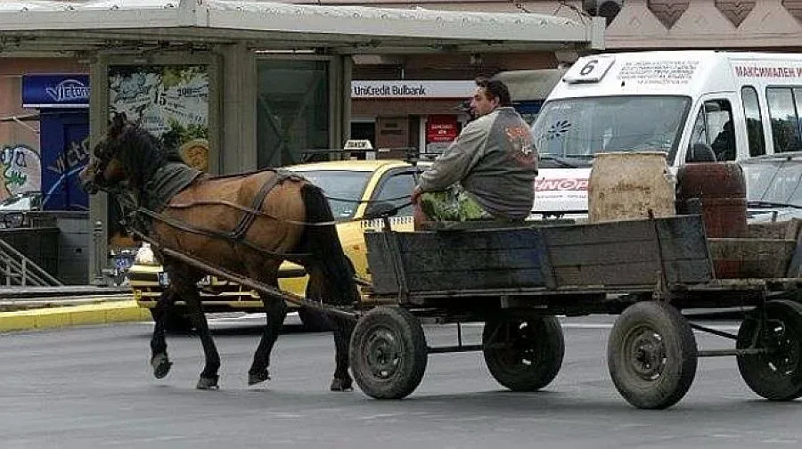 Протест срещу каруците в столицата