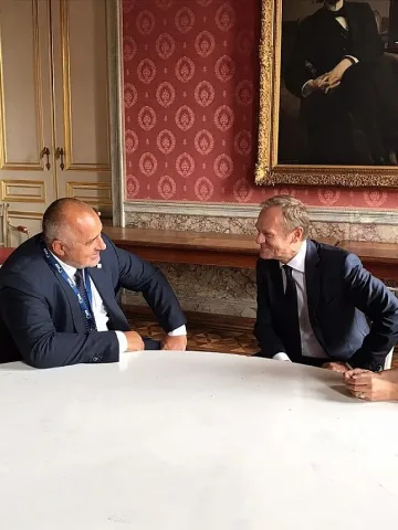 Борисов и Туск обсъдиха срещата на върха в София