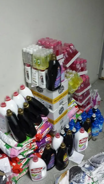 Разградчанин пробва да вкара нелегално 514 кг. перилни препарати