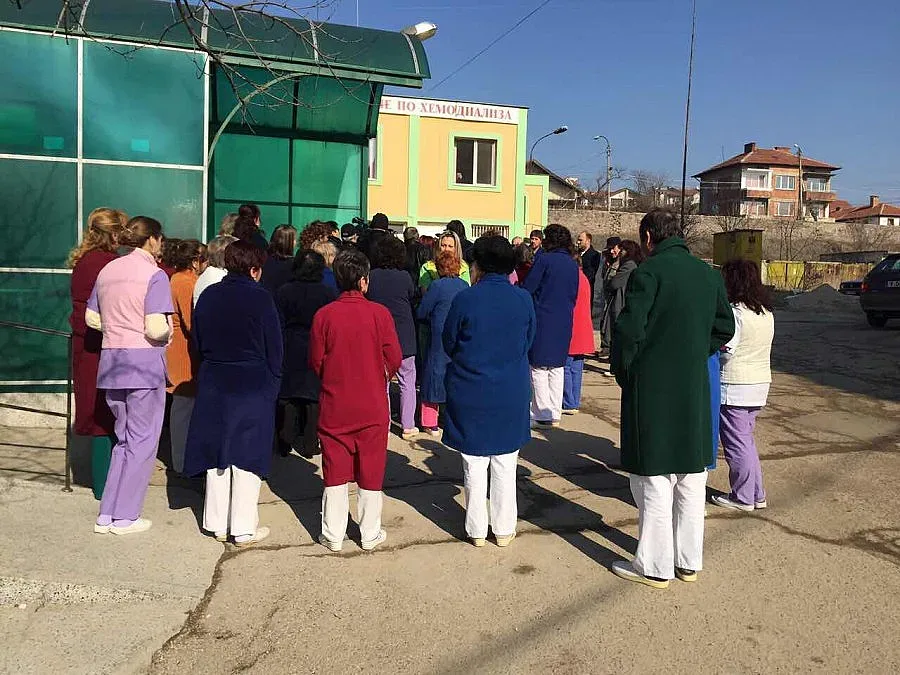 КНСБ плаши с протести в болниците