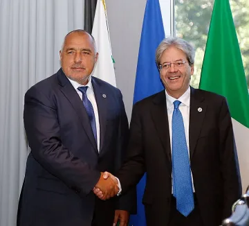 Премиерът на Италия: Охранявате много добре границата