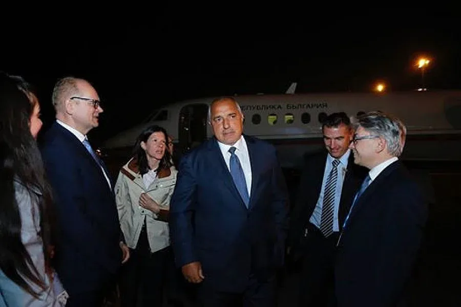 Борисов кацна в Талин