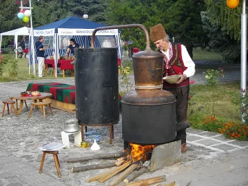 Шествие с гайди в чест на Троянската сливова
