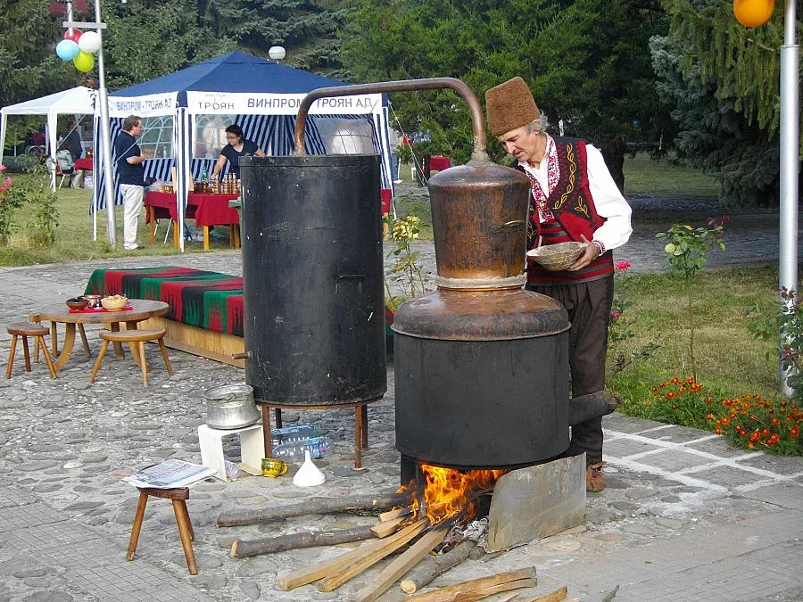 Шествие с гайди в чест на Троянската сливова