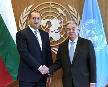  Антониу Гутериш ни благодари за дейността в ООН