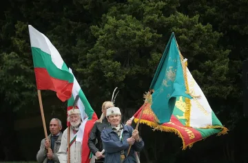 Гвардейци и духова музика за Независимостта в София