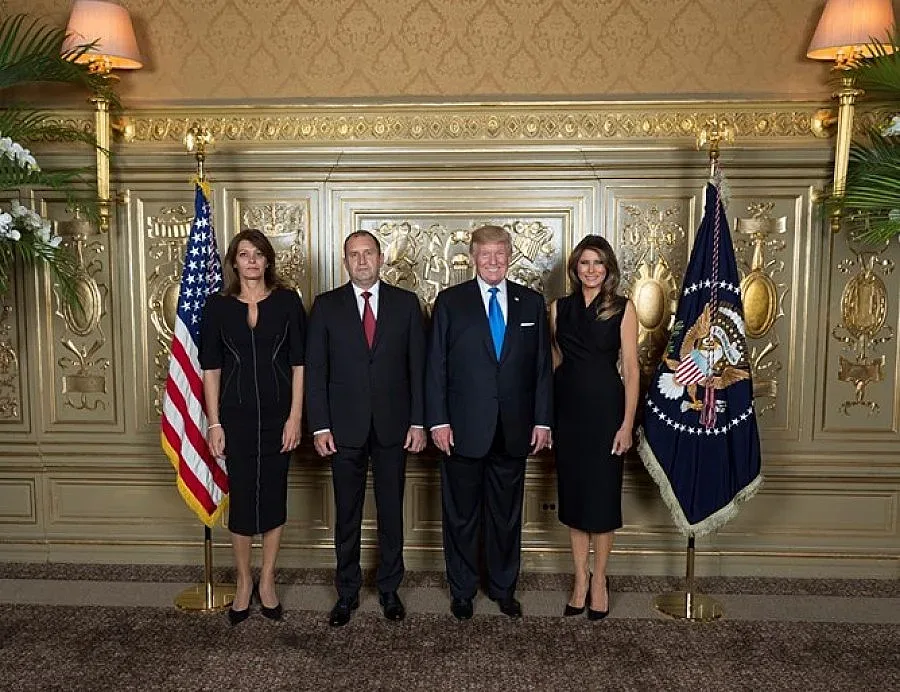 Радев и Тръмп се срещнаха на приема в ООН