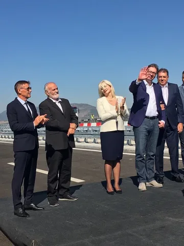 Проф. Михайлов открива магистрала с Вучич