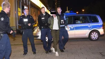 Бой с ножове на пъпа на Берлин