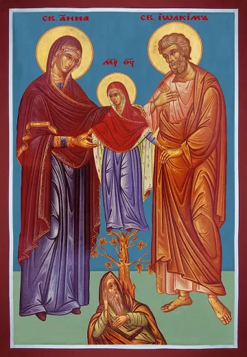  Почитаме Св. праведни богоотци Йоаким и Анна