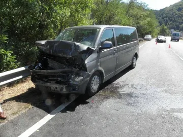 Куче предизвика верижна катастрофа край Благоевград