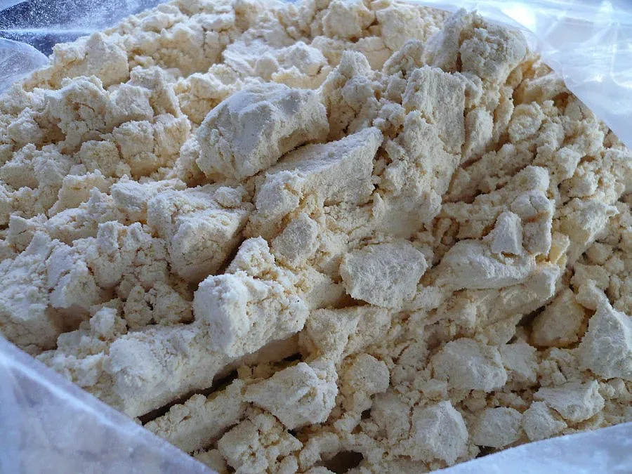 Спряха нова партида яйчен меланж