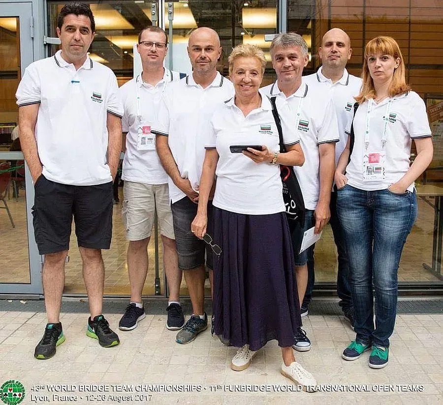 Спечелихме бронзов медал на Световния отборен бридж шампионат в Лион