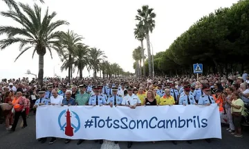 Кралският двор на Испания и Каталуния се обединиха срещу терора