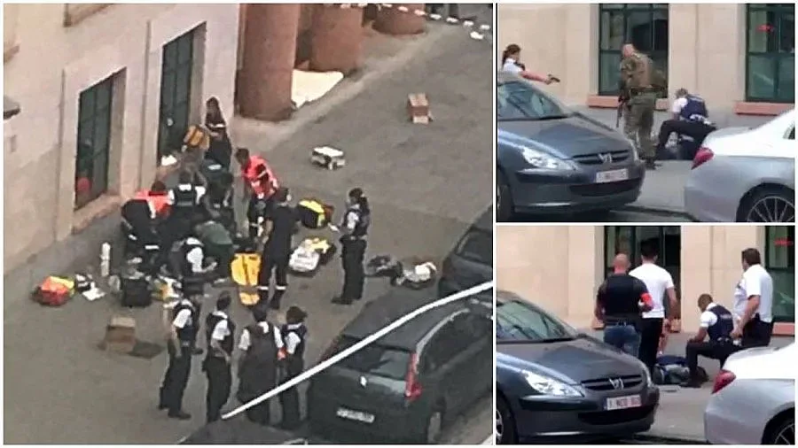 Застреляха сомалиец, нападнал с мачете военни в Брюксел