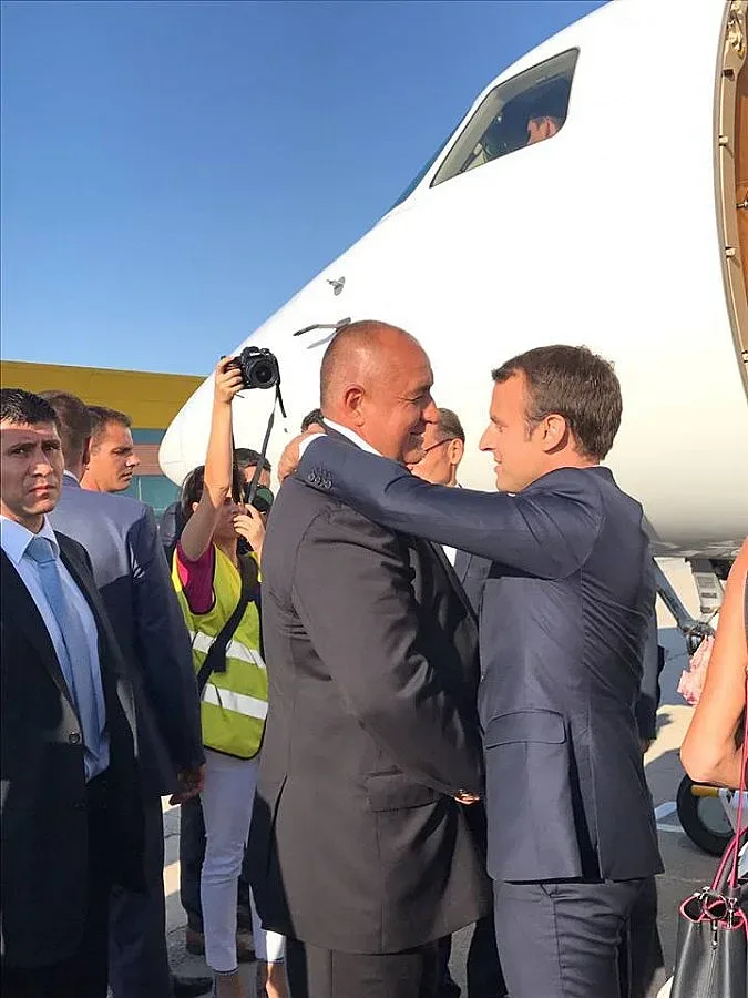 Борисов изпрати Макрон