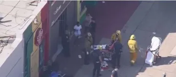 Ван се вряза в тълпа в Лос Анжелис