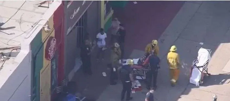 Ван се вряза в тълпа в Лос Анжелис