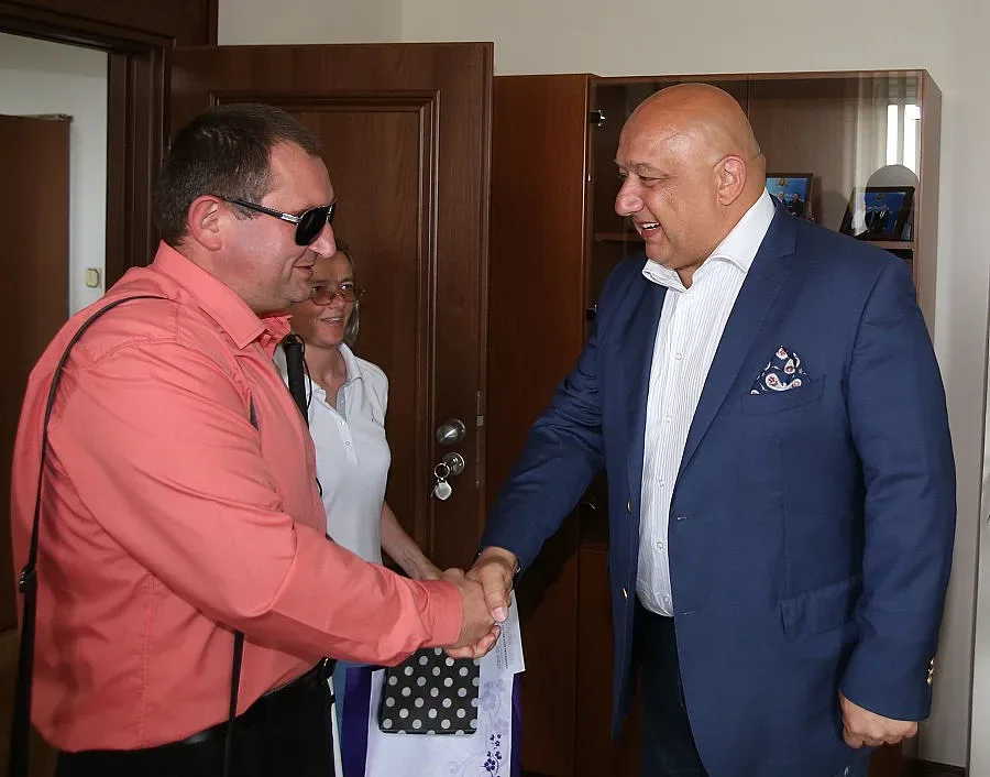 Кралев подкрепи световното по шах за незрящи през 2018 г. 