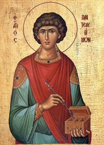 Главата на св. Панталеймон идва у нас