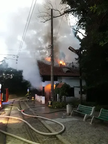 Изгоря паметник на културата в София